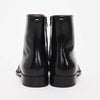 Maison Margiela Black Patent Leather Ankle Boots 42 - Blue Spinach