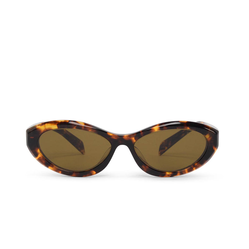 Prada Havana Symbole Sunglasses - Blue Spinach