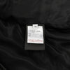 Balenciaga Black Lambskin Motorcycle Jacket FR 34 - Blue Spinach