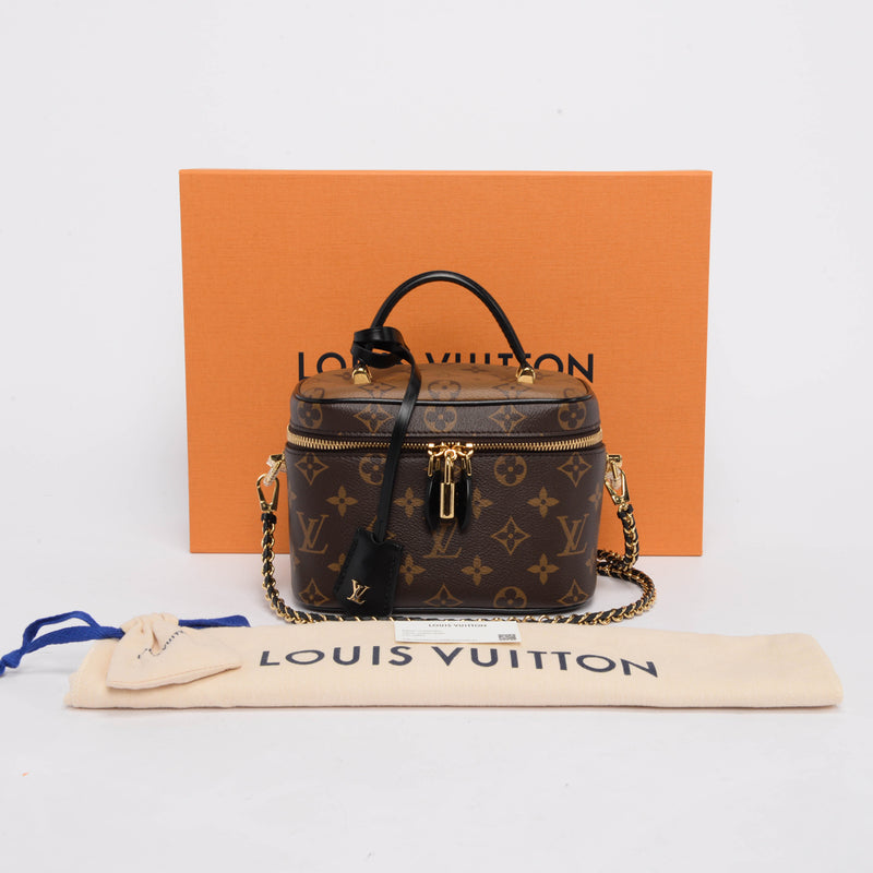 Louis Vuitton Reverse Monogram Vanity PM Bag - Blue Spinach