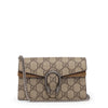 Gucci Beige GG Supreme Super Mini Dionysus Bag - Blue Spinach