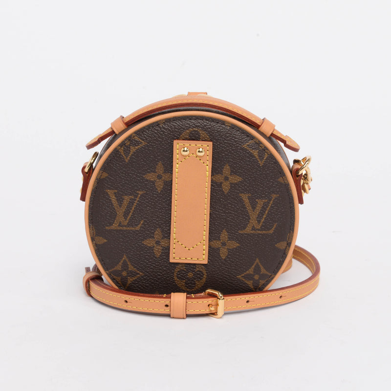 Louis Vuitton Monogram Canvas Mini Boîte Chapeau Bag - Blue Spinach