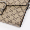 Gucci Beige GG Supreme Dionysus Wallet on Chain - Blue Spinach