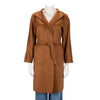 Max Mara Tobacco Cashmere Cardigan Coat IT 34 - Blue Spinach