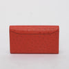 Hermes Rouge Vif Ostrich Constance Long Wallet - Blue Spinach