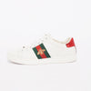 Gucci White Leather Bee Embroidered Ace Sneakers 35 - Blue Spinach