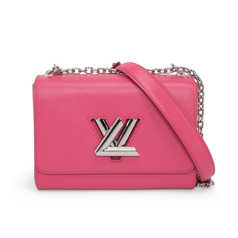 Louis Vuitton Fuchsia Epi Leather Twist MM Bag - Blue Spinach