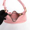 Gucci Pink Calfskin Small Aphrodite Shoulder Bag - Blue Spinach