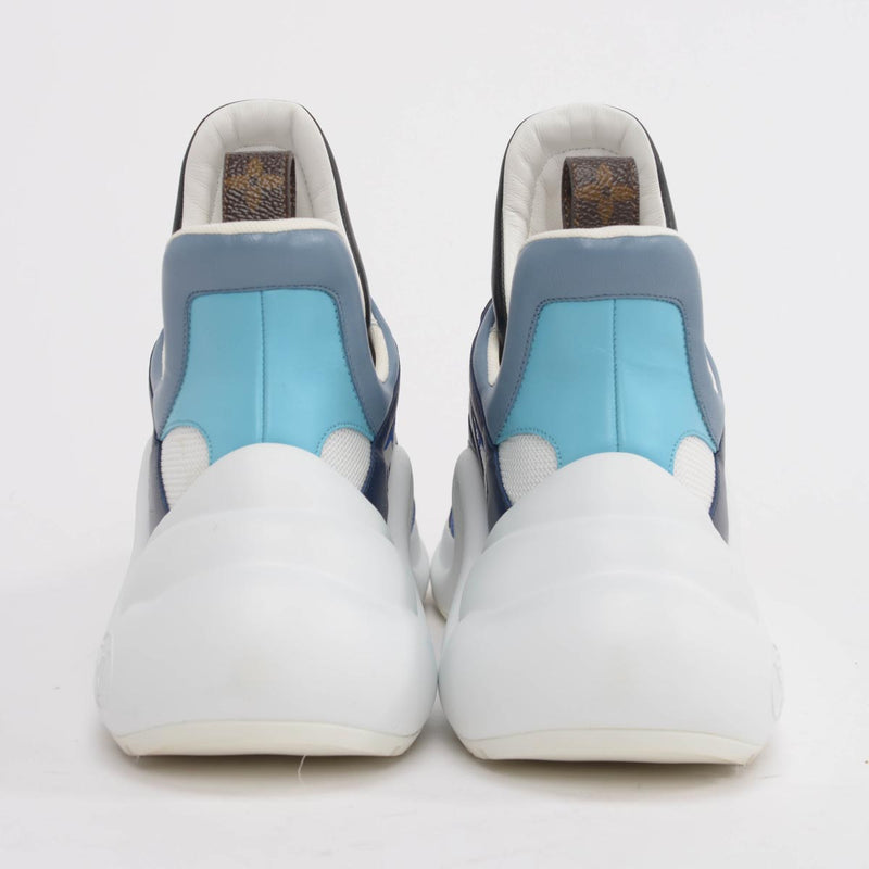 Louis Vuitton Blue Technical Mesh Archlight Sneakers 42 - Blue Spinach