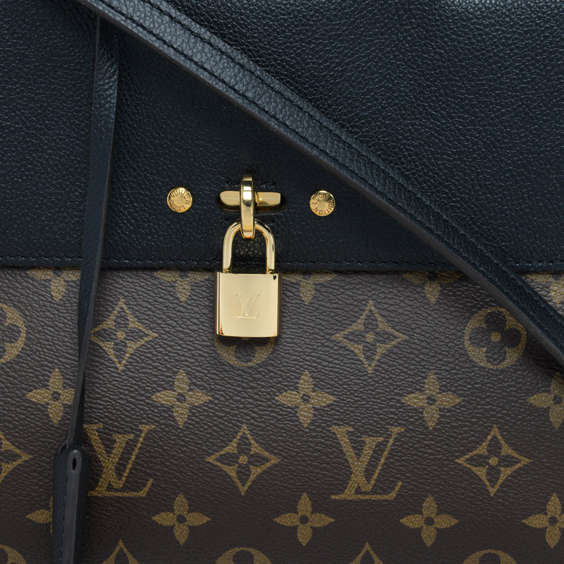 Louis Vuitton Black Monogram Venus Bag - Blue Spinach