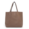 Hermes Etoupe & Chocolate Clemence Double Sens 36 Tote - Blue Spinach