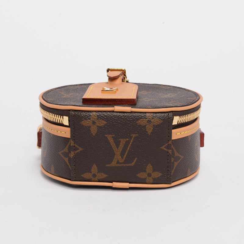 Louis Vuitton Monogram Canvas Mini Boîte Chapeau Bag - Blue Spinach