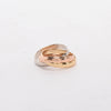 Cartier Tri-Colour Gold Le Must De Cartier Trinity Ring - Blue Spinach