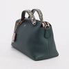 Fendi Amazzonia Calfskin & Elaphe Medium By The Way Bag - Blue Spinach