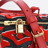 Louis Vuitton Black & Red Monogram Urs Fischer Speedy 25 - Blue Spinach