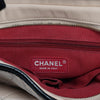 Chanel Beige & Black Distressed Calfskin Gabrielle Hobo Bag - Blue Spinach