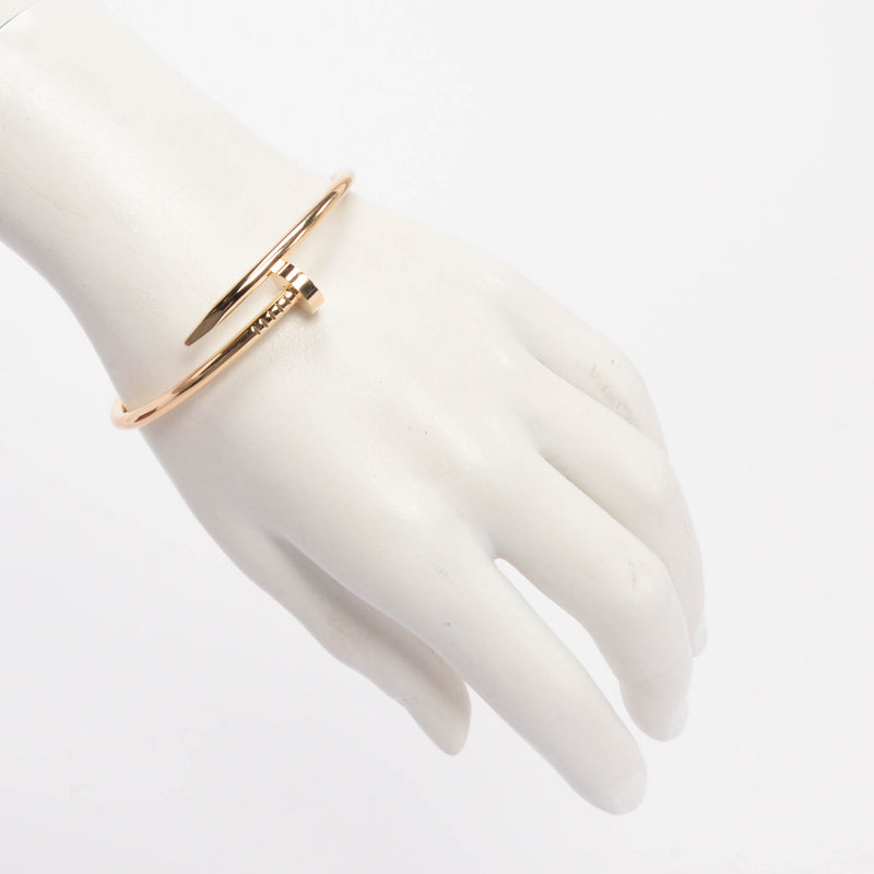 Cartier Yellow Gold Juste Un Clou Bracelet - Blue Spinach