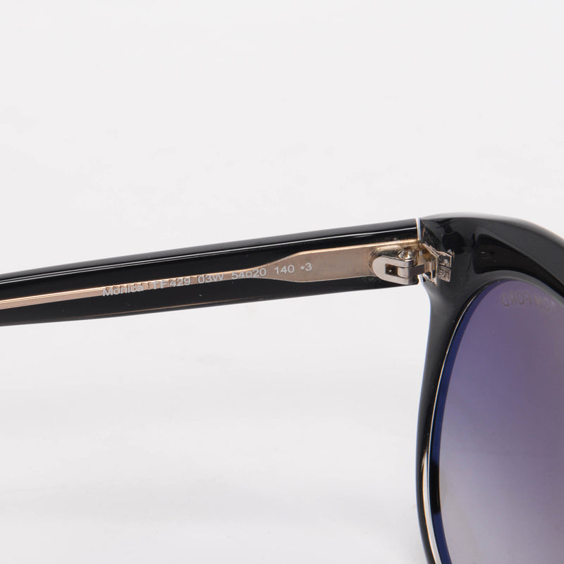 Tom Ford Black Monica Sunglasses - Blue Spinach