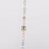 Chanel Aquamarine Crystal & Pearl Long Necklace - Blue Spinach