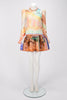 Zimmermann Poster Print Tama Layered Dress OP - Blue Spinach