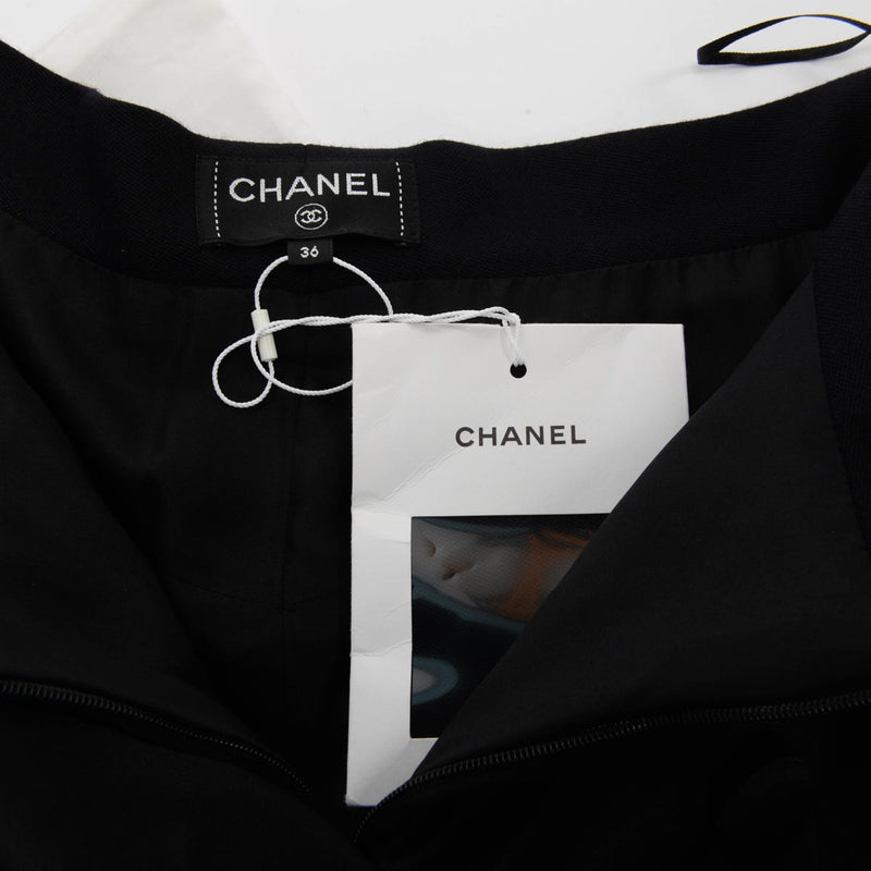 Chanel Dark Navy Wool High Rise Sailor Pants FR 36 - Blue Spinach