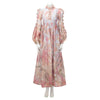 Zimmermann Milettia Floral Botanica Butterfly Gown OP - Blue Spinach