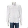 Gucci White Cotton Embroidered Duke Slim-Fit Shirt 41 - Blue Spinach