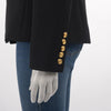 Balmain Black Wool D.B. Blazer Jacket FR 42 - Blue Spinach