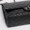 Chanel Black Aged Calfskin 2.55 Reissue 226 Flap Bag - Blue Spinach