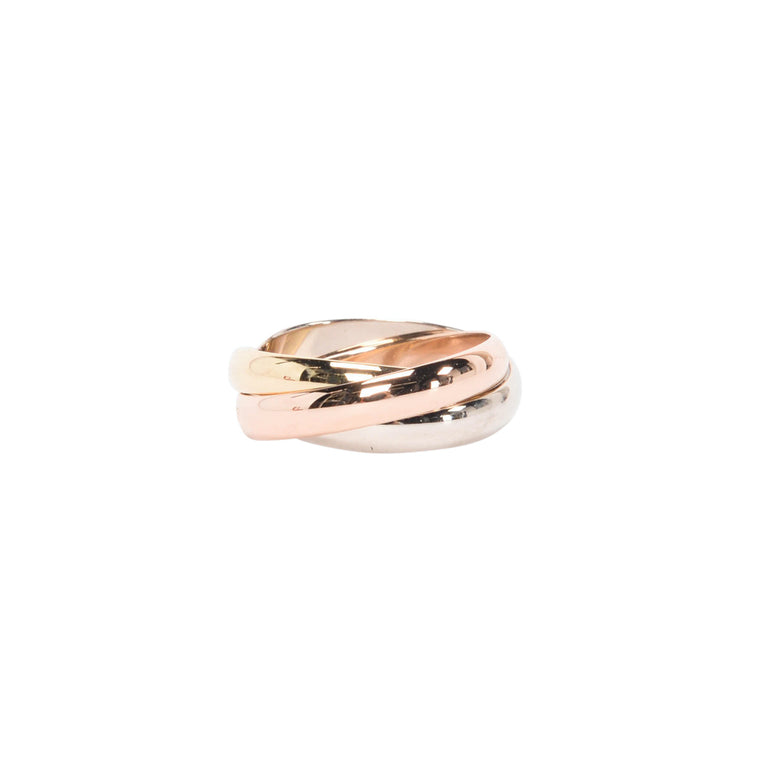 Cartier Tri-Colour Gold Le Must De Cartier Trinity Ring