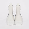 Gucci White Rubber GG Knit Ankle Boots 39 - Blue Spinach