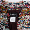 Chanel Multi Colour Fantasy Tweed S/S Jacket FR 40 - Blue Spinach