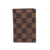 Louis Vuitton Damier Ebene Pocket Organiser Card Holder - Blue Spinach