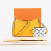 Louis Vuitton Yellow Epi Leather Marelle Bag - Blue Spinach