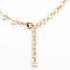 Chanel Gold Tone Pearl & Crystal Coco Charm Choker Necklace - Blue Spinach