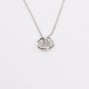 Tiffany & Co Diamond & Platinum Circlet Necklace - Blue Spinach