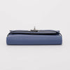 Hermes Bleu Brighton Chevre Mysore Medium Kelly Wallet - Blue Spinach