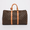 Louis Vuitton Monogram Canvas Keepall 45 - Blue Spinach