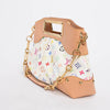 Louis Vuitton White Multicolore Monogram Judy MM Clutch - Blue Spinach