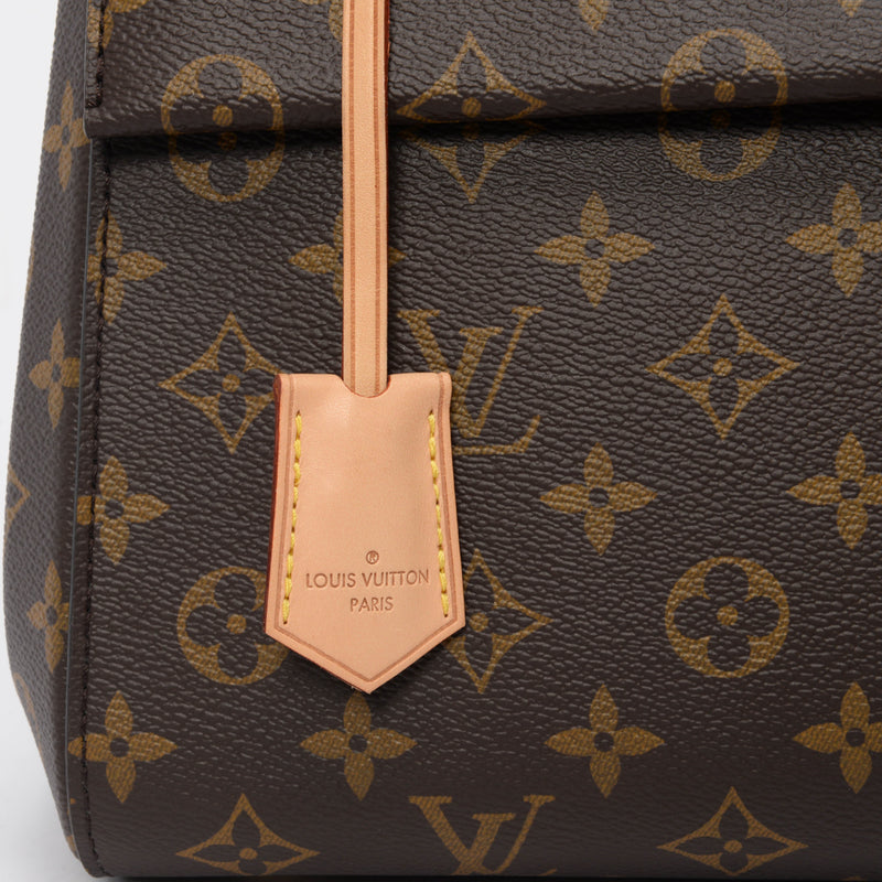 Louis Vuitton Blue Glacial Monogram Canvas Cluny MM - Blue Spinach