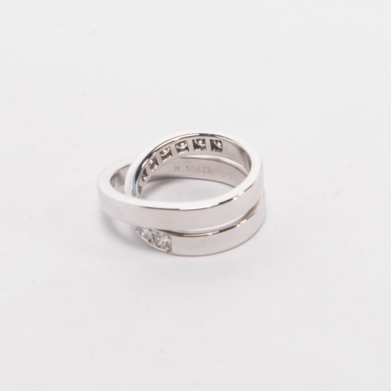 Cartier White Gold & Diamond Paris Nouvelle Vague Ring - Blue Spinach