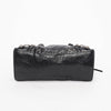 Balenciaga Black Arena Lambskin Neo Cagole XS Bag - Blue Spinach