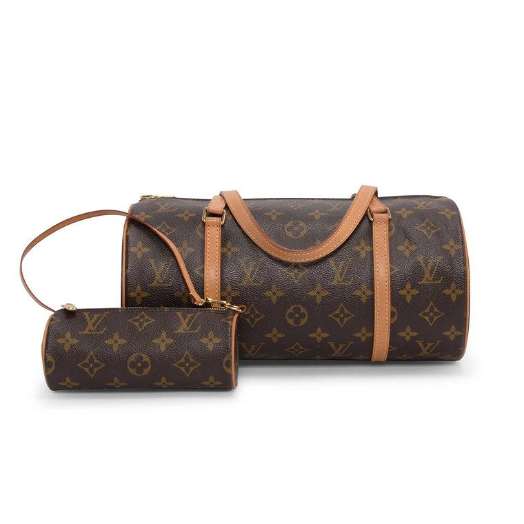 Louis Vuitton Monogram Canvas Papillon 30 + Mini Pouch