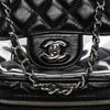 Chanel Black Quilted Calfskin Aquarium Backpack - Blue Spinach