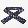 Louis Vuitton Blue Silk Monogram Flight Mode Bandeau - Blue Spinach