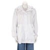 Gucci White Nylon GG Jacquard Windbreaker Jacket IT 42 - Blue Spinach