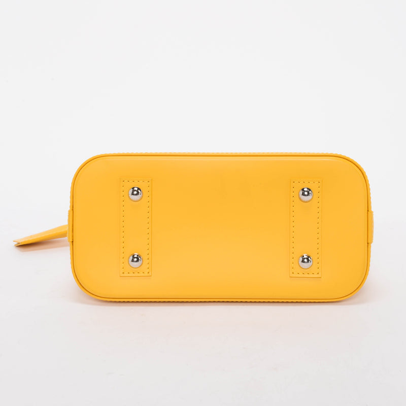 Louis Vuitton Yellow Epi Leather Alma BB - Blue Spinach