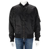 Valentino Black Nylon Rockstud Bomber Jacket IT 48 - Blue Spinach