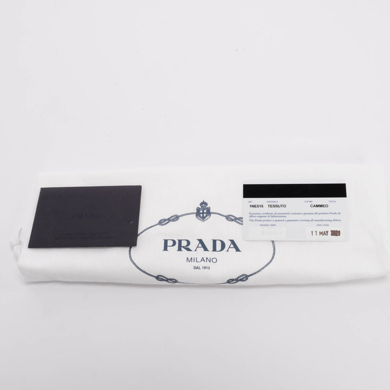 Prada Beige Nylon Re-Edition 2000 Bag - Blue Spinach