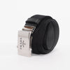 Prada Black & Grey Nylon Reversible Belt - Blue Spinach